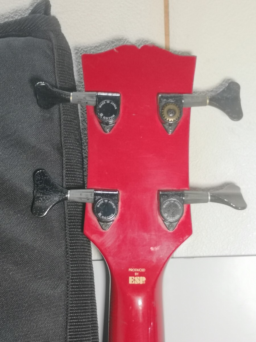 Edwards 型番不明 エレキベース 中古 ケース付