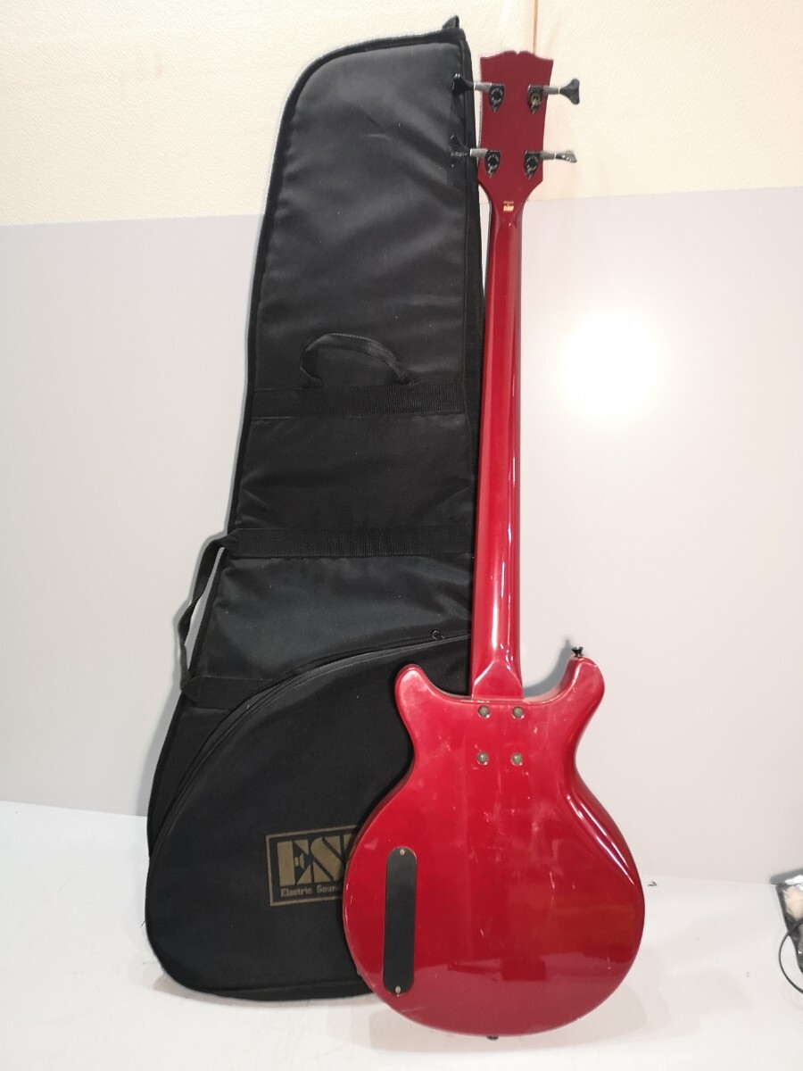 Edwards 型番不明 エレキベース 中古 ケース付