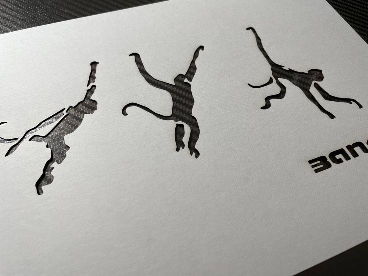 バンクシーステンシルシート　オマージュアート　BANKSY
