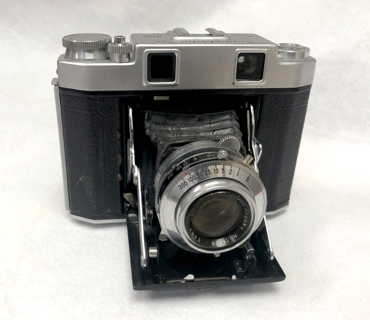 蛇腹カメラ　NIPPON KOKI　Super Calm Six 　外観美品　アンティーク　フィルムカメラ　コレクション