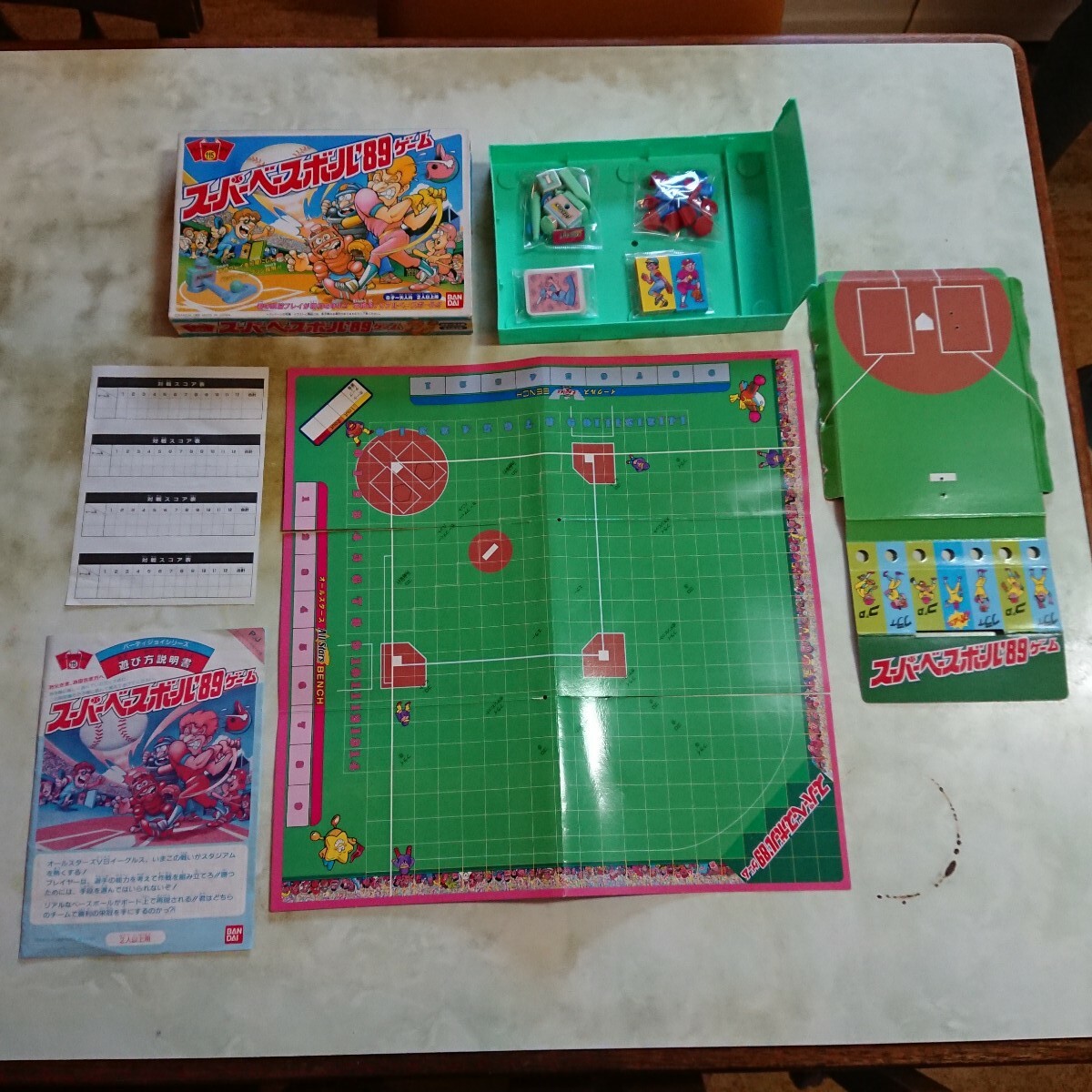 BANDAI パーティジョイ115 スーパーベースボール'89ゲーム 品