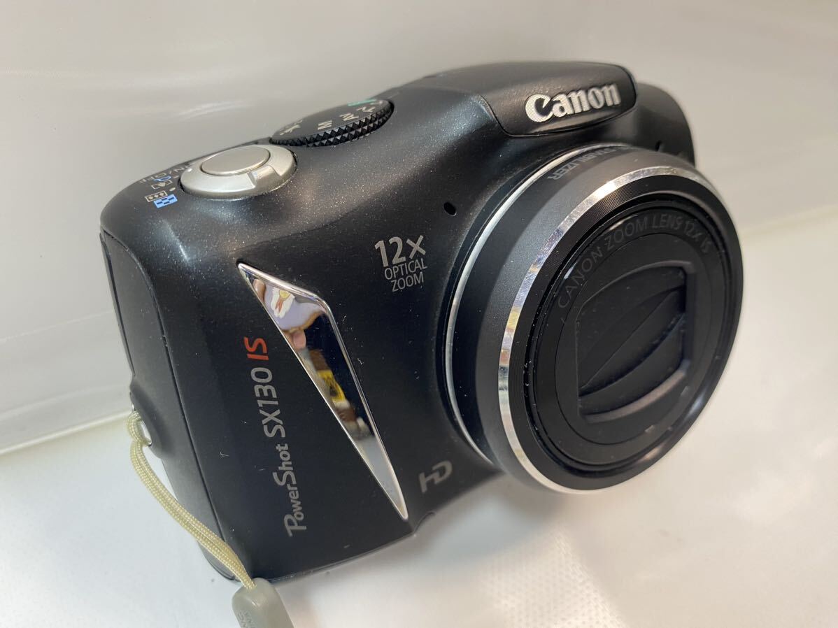 X2-081508 美品　Canon キャノン Power Shot パワーショット SX130 IS PC1562 デジタルカメラ　　