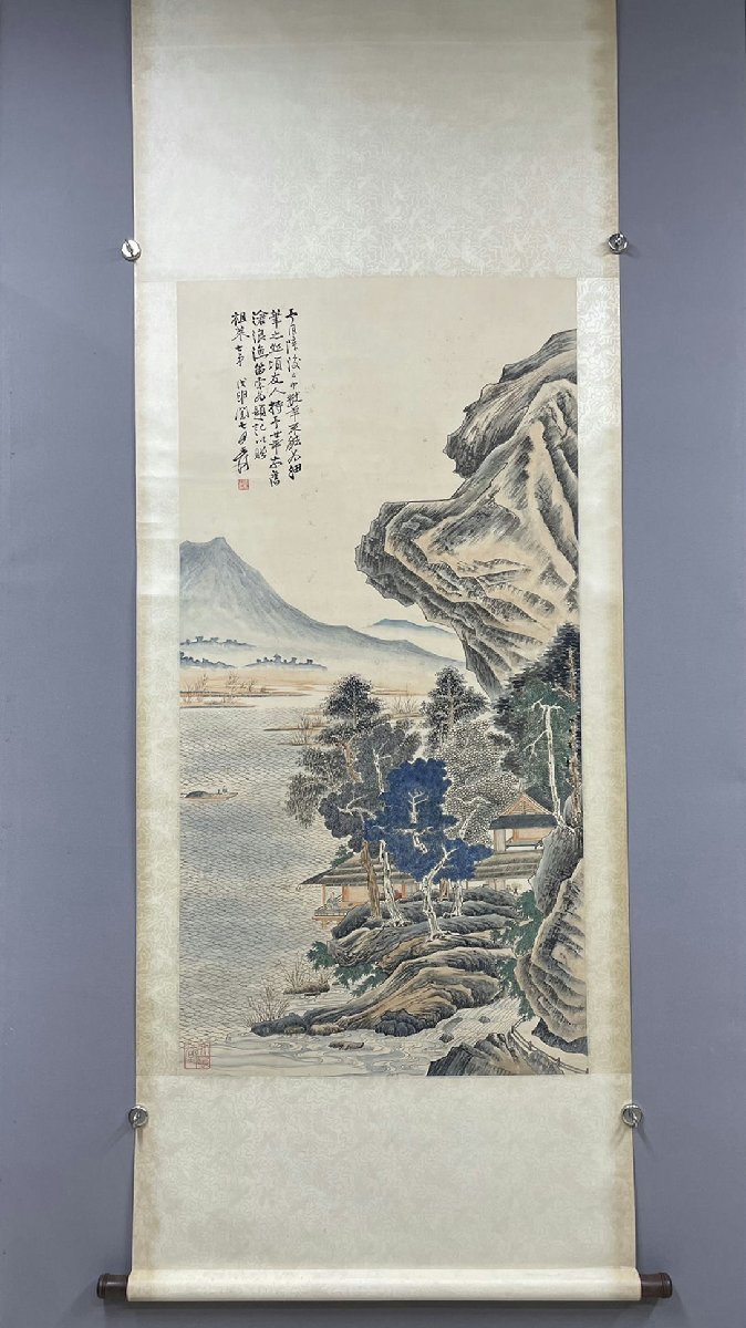 中国書画 絵画 中国名家張大千氏【精品山水冊】骨董品 中国古 中国書画 絵画 中国名家張大千氏【精品山水冊】骨董品 中国古