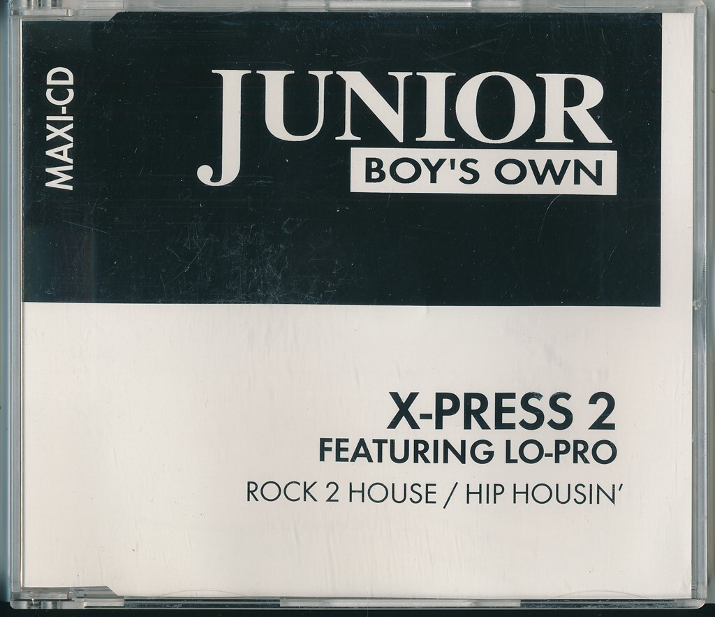 X-PRESS 2 FEATURING LO-PRO / ROCK 2 HOUSE / HIP HOUSIN' /EU盤/中古CDS!!72324