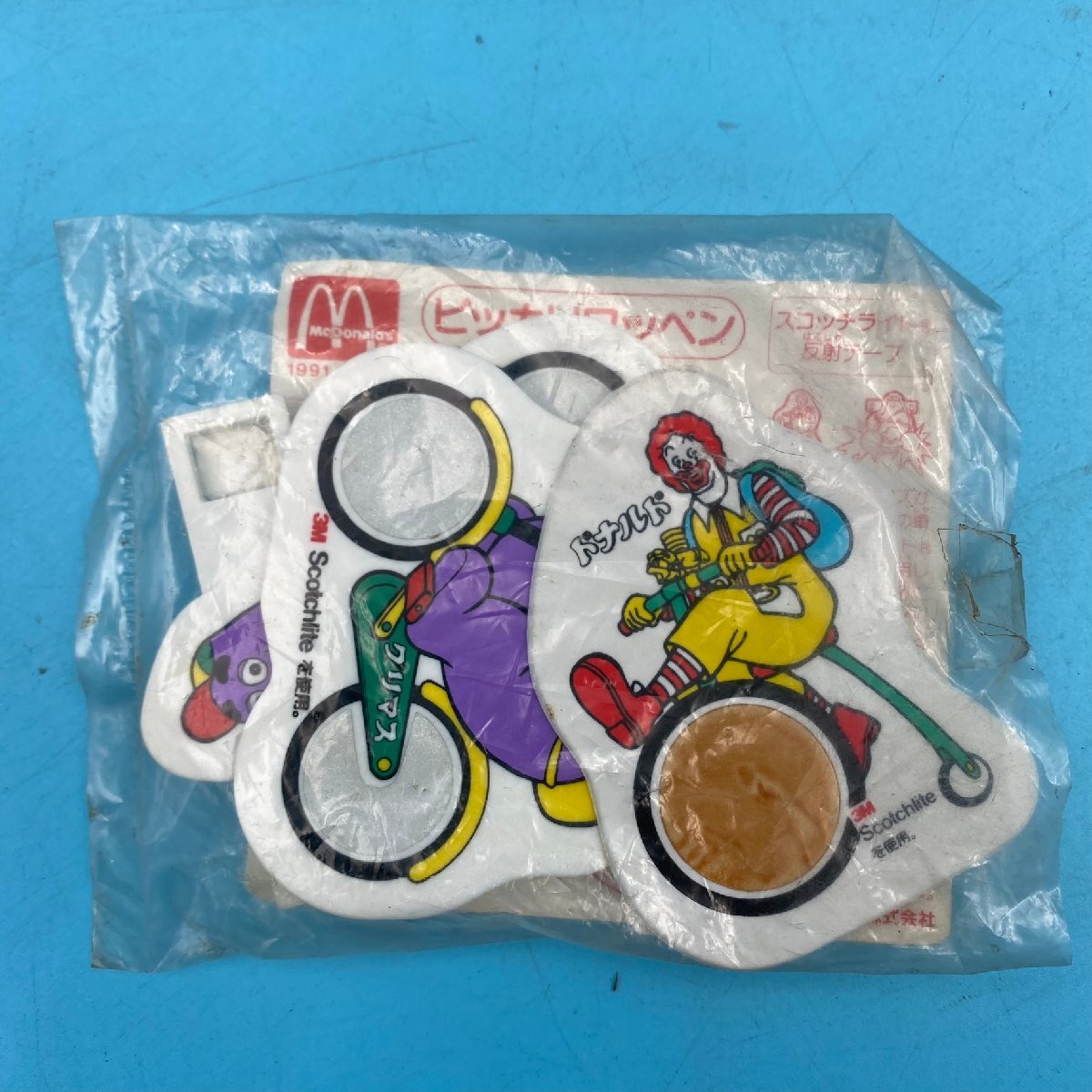 12351P111 品 マクドナルド ドナルド グリマス ピッカリワッペン 12351P111 品 マクドナルド ドナルド グリマス ピッカリワッペン