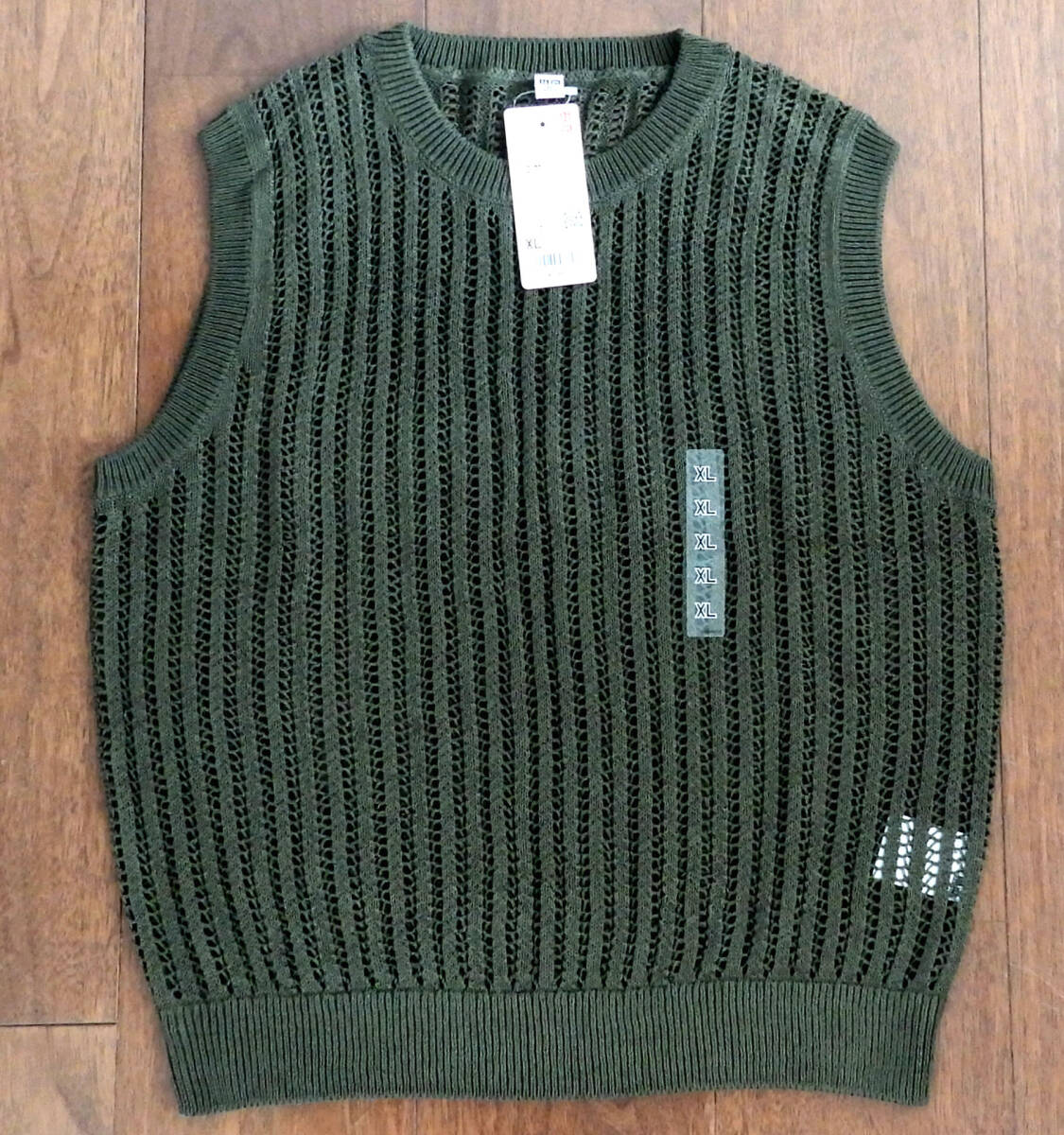 ユニクロ UNIQLO メッシュクルーネックショートセーター ユニクロ UNIQLO メッシュクルーネックショートセーター