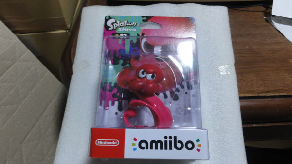 * внутренний стандартный товар amiibo Amiibo осьминог новый товар нераспечатанный s pra палец на ноге n серии *