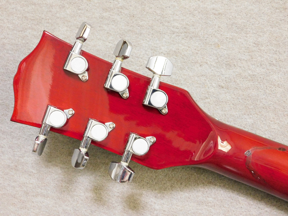 Grass Roots G-LP-49(赤) コイルタップSW付きレスポールタイプ Grass Roots G-LP-49(赤) コイルタップSW付きレスポールタイプ
