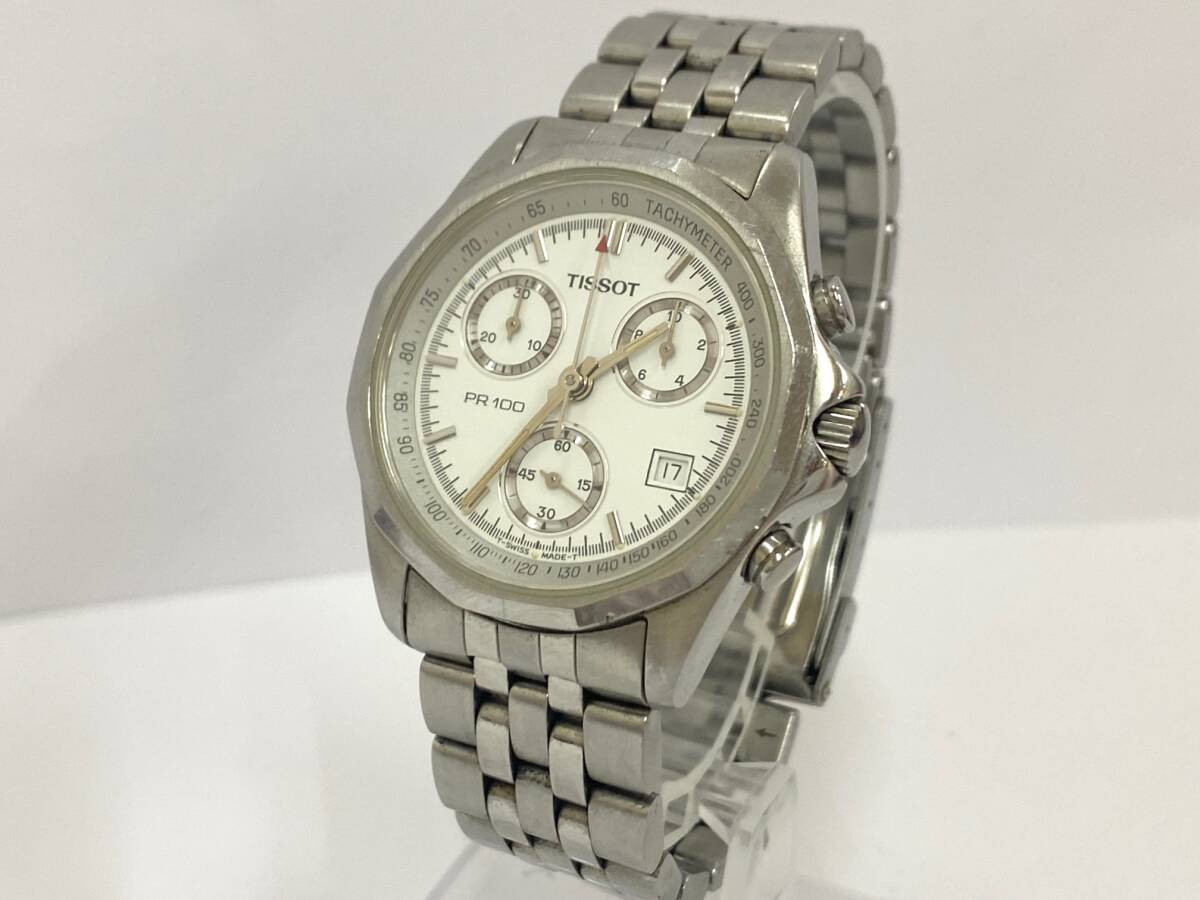 Yahoo!オークション - TISSOT ティソ PR100 クロノグラフ 白文字 Yahoo!オークション - TISSOT ティソ PR100 クロノグラフ 白文字