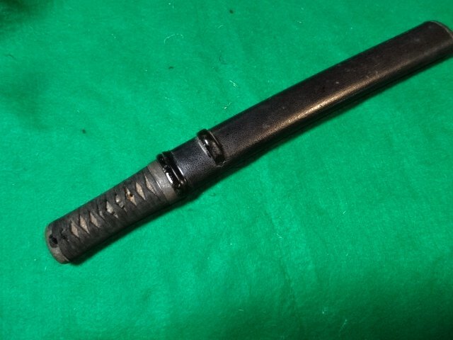 短刀の拵え中身なし 一作拵えです。 脇差刀 日本刀・刀剣 短刀の拵え中身なし 一作拵えです。 脇差刀 日本刀・刀剣