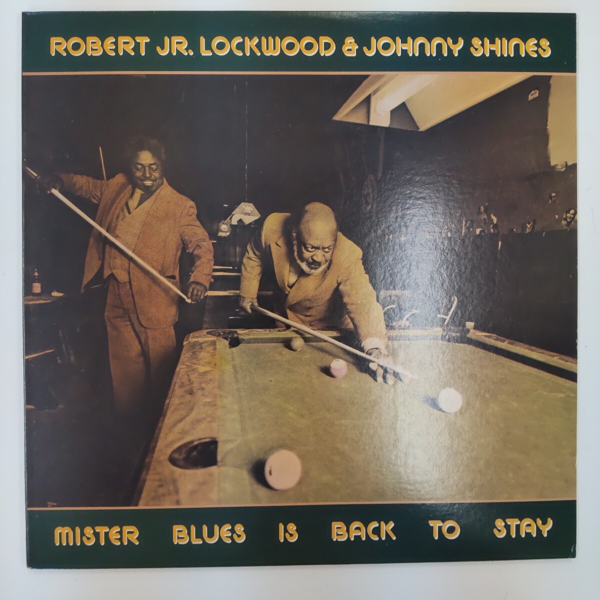 d293 Robert Jr. Lockwood & Johnny Shines ロバート・ジュニア・ロックウッド ジョニー・シャインズ Mister Blues is Back to Stay LP
