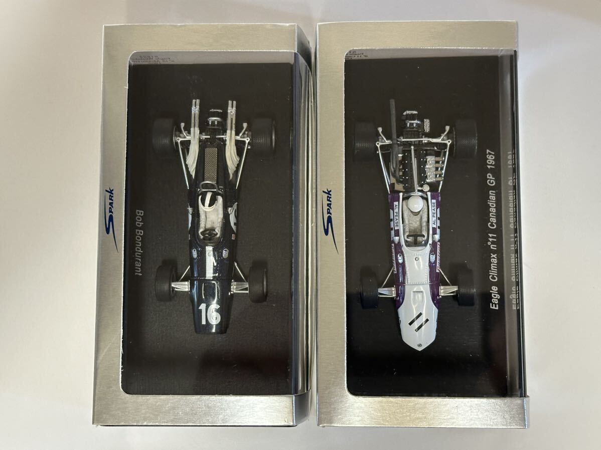 SPARK 1/43 81209 Eagle Weslake & Climax 2台セット