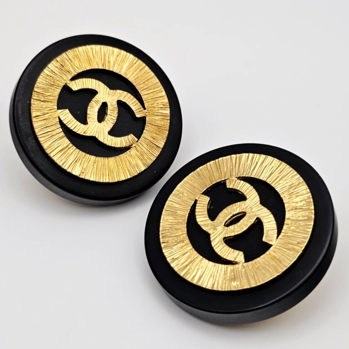 美品　CHANEL　シャネル　イヤリング　ココマーク　ゴールド　Vintage