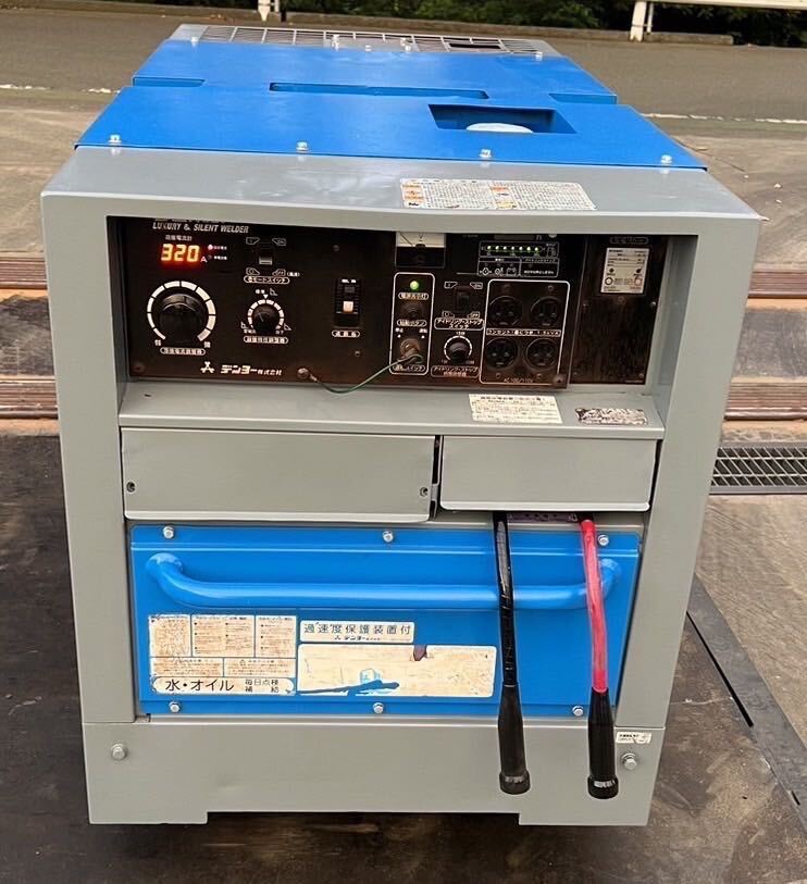 ☆1000円スタート売切り!☆DENYO デンヨー 発電機 GE-1600SS-Ⅳ ☆1000円スタート売切り!☆DENYO デンヨー 発電機 GE-1600SS-Ⅳ