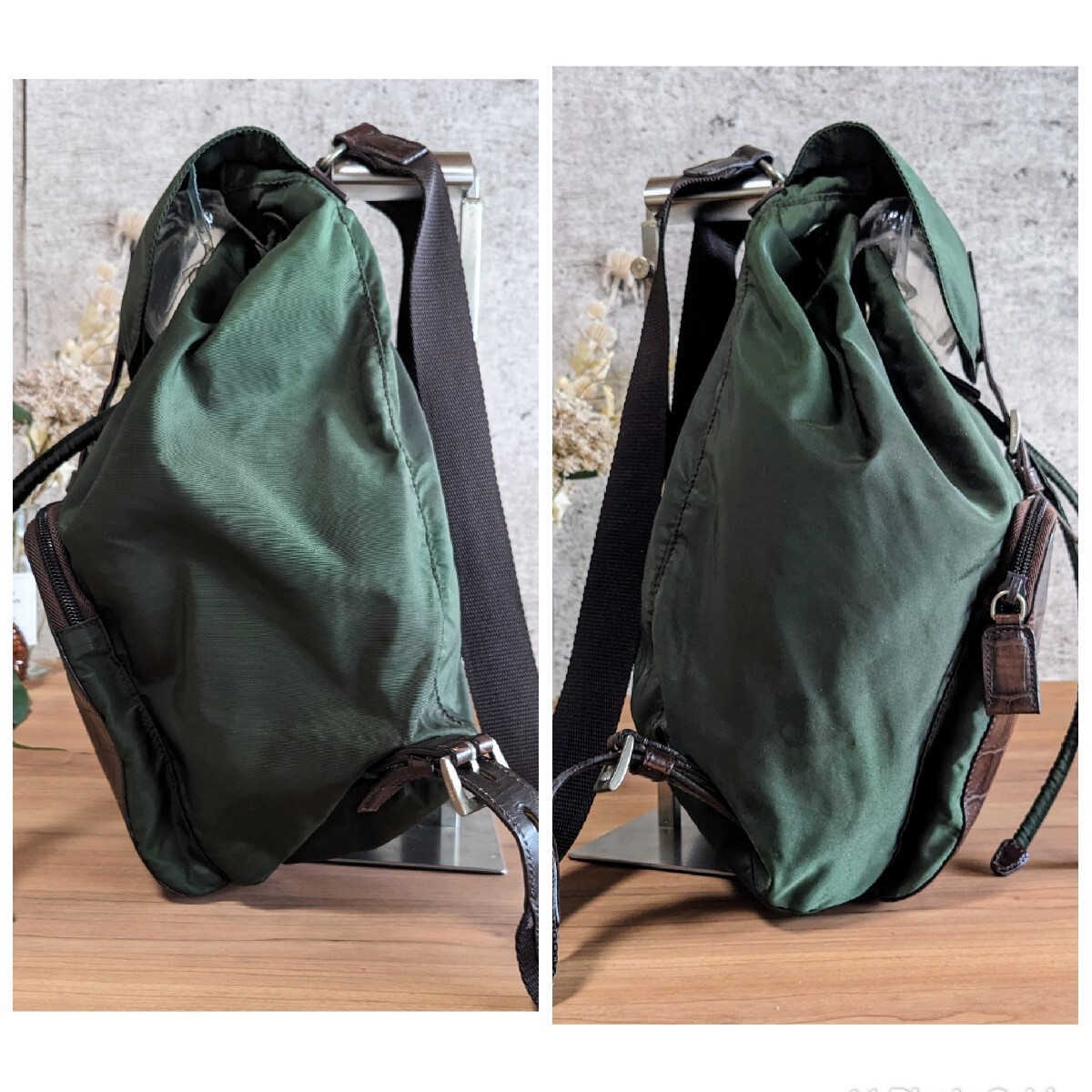 Bibian 比比昂 - 美品 プラダ ヴィンテージ クロコ レザー Bibian 比比昂 - 美品 プラダ ヴィンテージ クロコ レザー