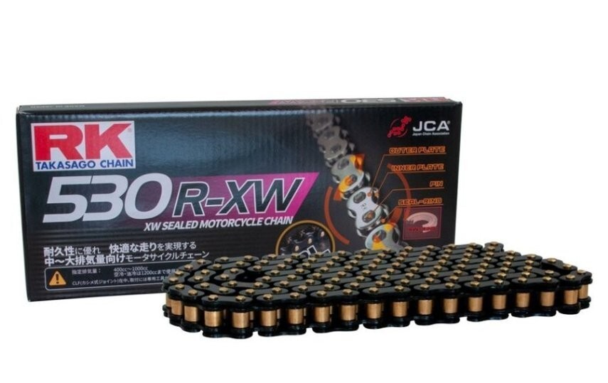 アールケー・ジャパン RKチェーン BL530RXW-110 ED.BLACK ブラック