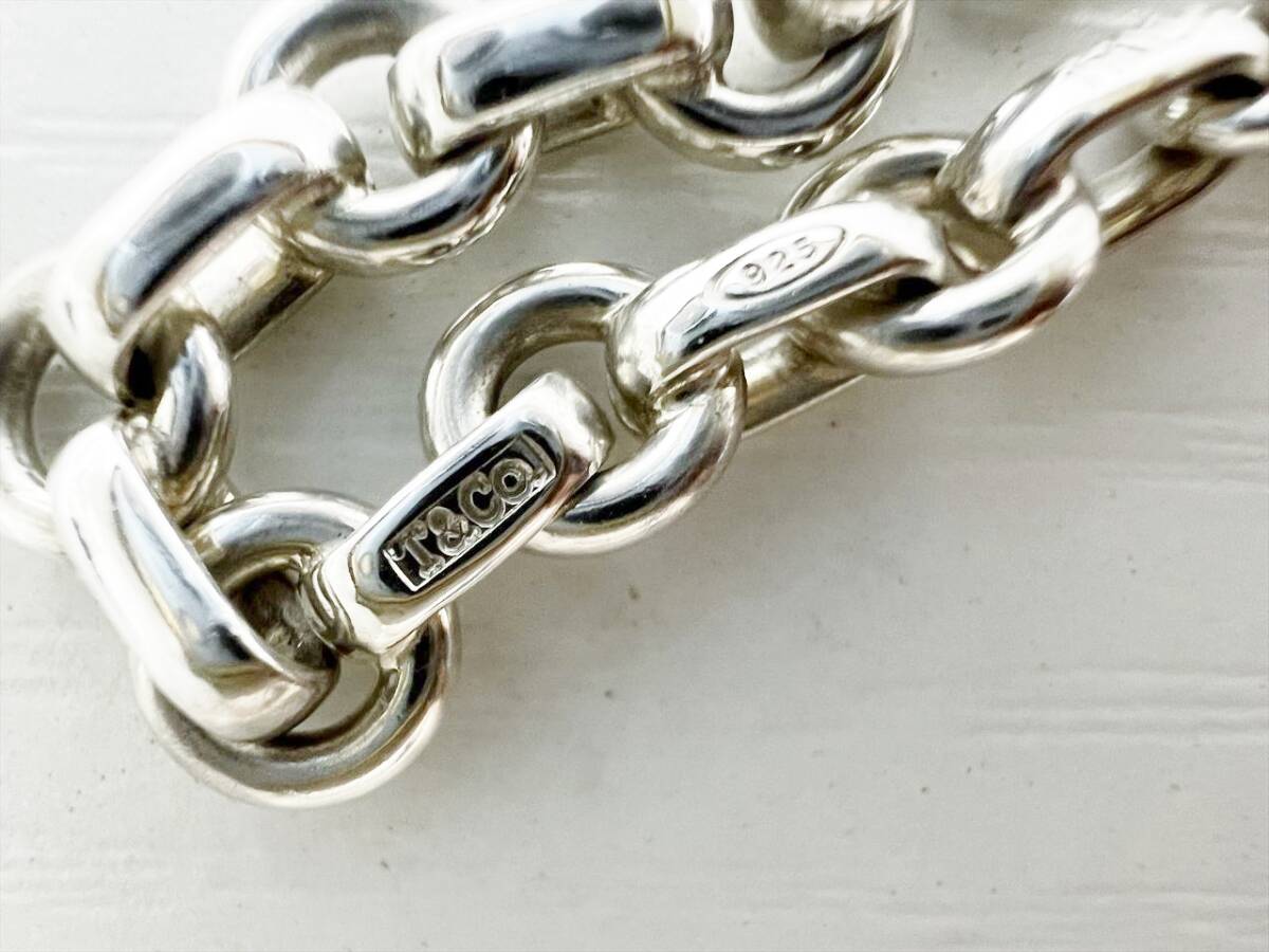 美品 TIFFANY&Co ティファニー 925 ドーナツ リンク 美品 TIFFANY&Co ティファニー 925 ドーナツ リンク