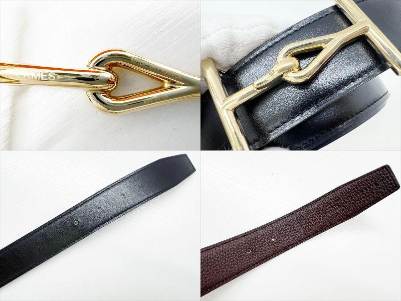 美品 HERMES エルメス ベルトバックル ジャンボ レザーベルト 美品 HERMES エルメス ベルトバックル ジャンボ レザーベルト