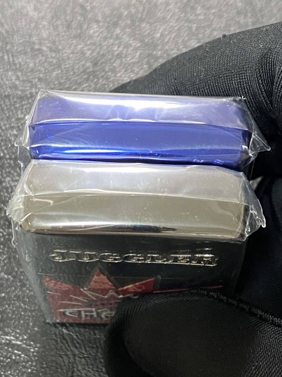 zippo ジャグラー シェル 2点 2面刻印 特殊加工 希少モデル 2022 zippo ジャグラー シェル 2点 2面刻印 特殊加工 希少モデル 2022