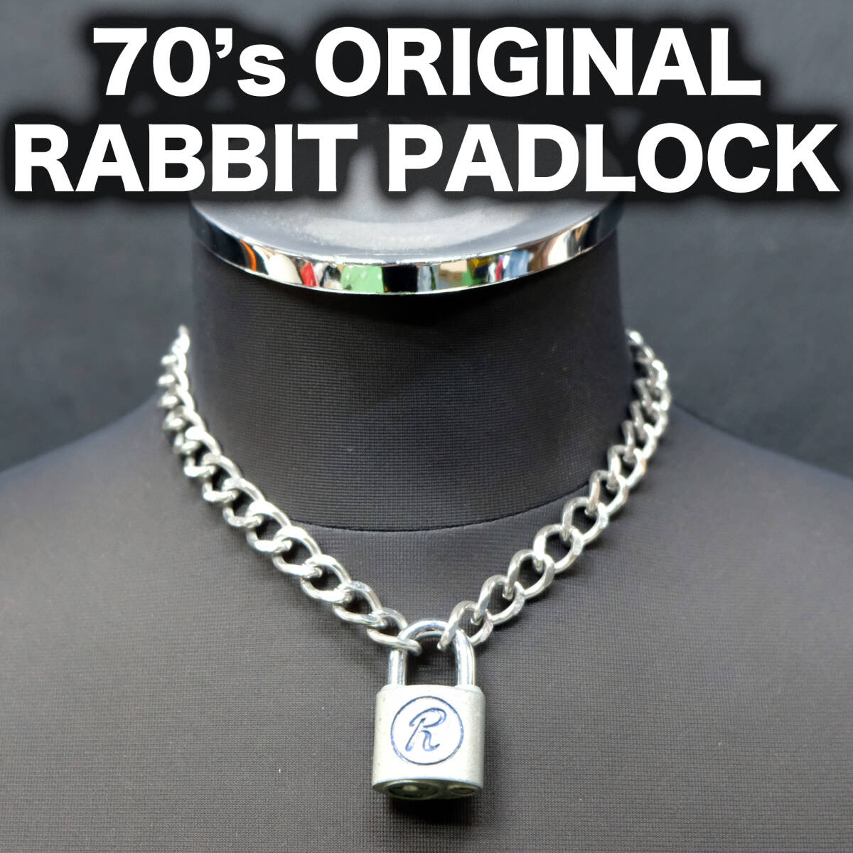 Bibian 比比昂 - 70's Rabbit 南京錠 シドチェーン ビンテージ Bibian 比比昂 - 70's Rabbit 南京錠 シドチェーン ビンテージ