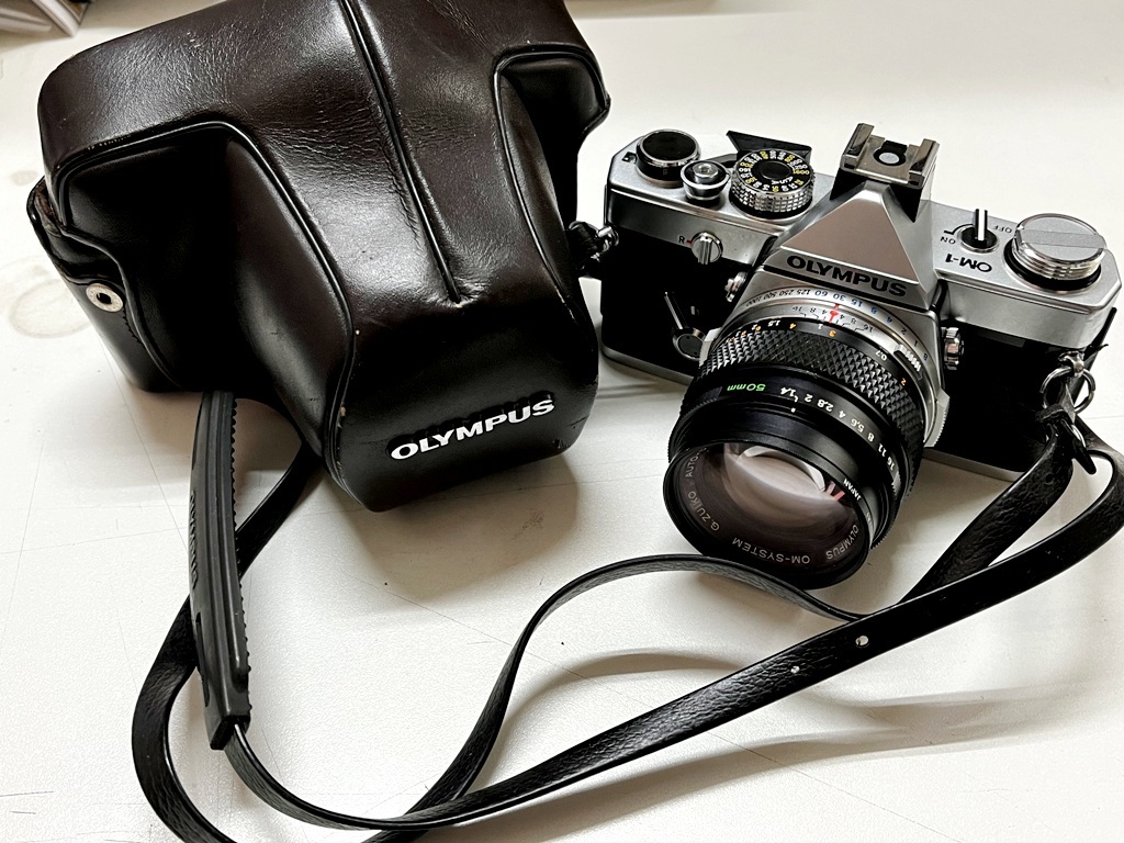 ★OLYMPUS/オリンパス OM-1 OM-SYSTEM G.ZUIKO AUTO-S 1:1.4 f＝50㎜ 【空シャッター確認済】中古※税込価格★