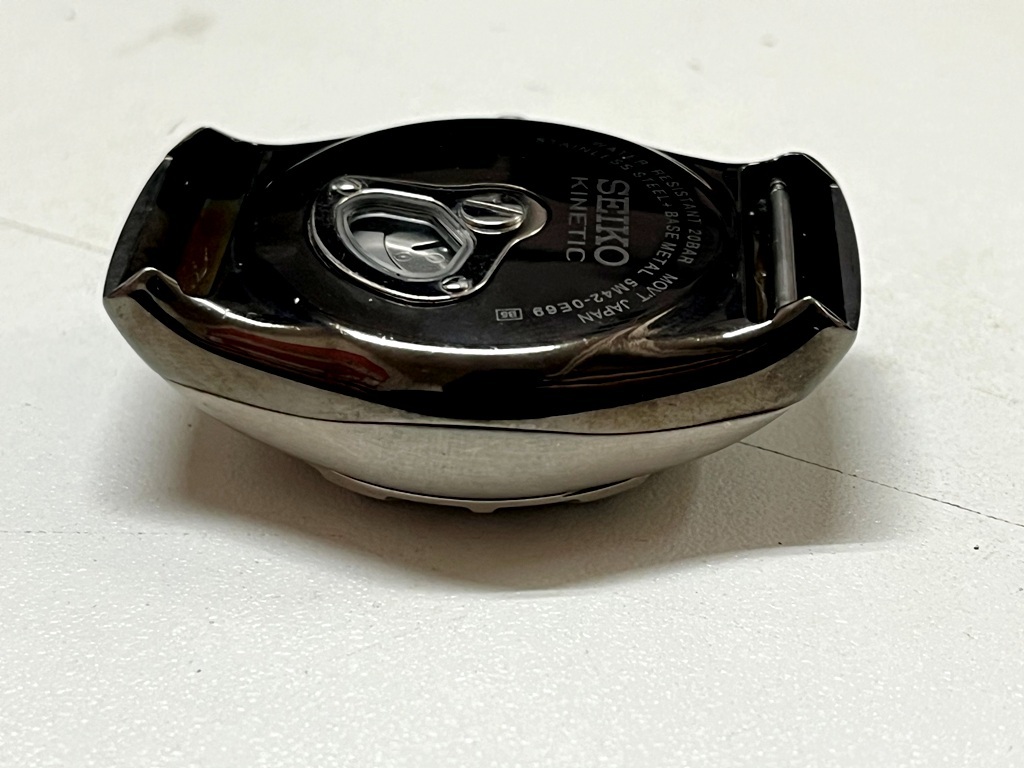 ☆SEIKO/セイコー KINETIC 5M42-0E69 メンズ腕時計《稼働 ☆SEIKO/セイコー KINETIC 5M42-0E69 メンズ腕時計《稼働