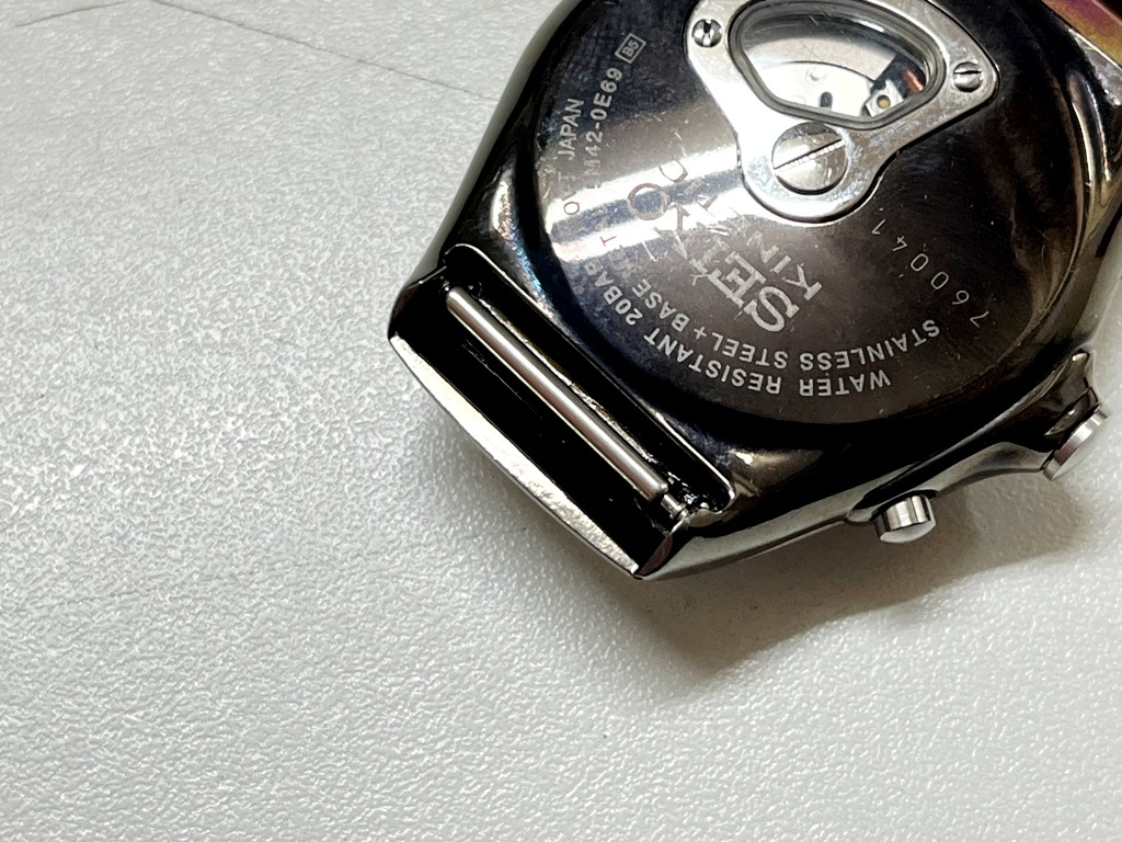 ☆SEIKO/セイコー KINETIC 5M42-0E69 メンズ腕時計《稼働 ☆SEIKO/セイコー KINETIC 5M42-0E69 メンズ腕時計《稼働