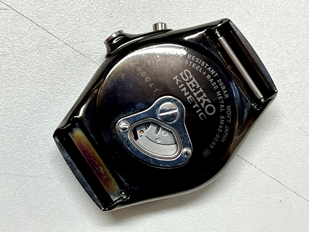 ☆SEIKO/セイコー KINETIC 5M42-0E69 メンズ腕時計《稼働 ☆SEIKO/セイコー KINETIC 5M42-0E69 メンズ腕時計《稼働