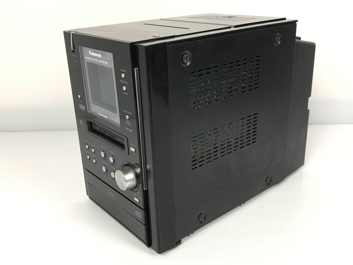 Panasonic パナソニック ミニコンポ SA-PM37MD CD MD再生OK Panasonic パナソニック ミニコンポ SA-PM37MD CD MD再生OK