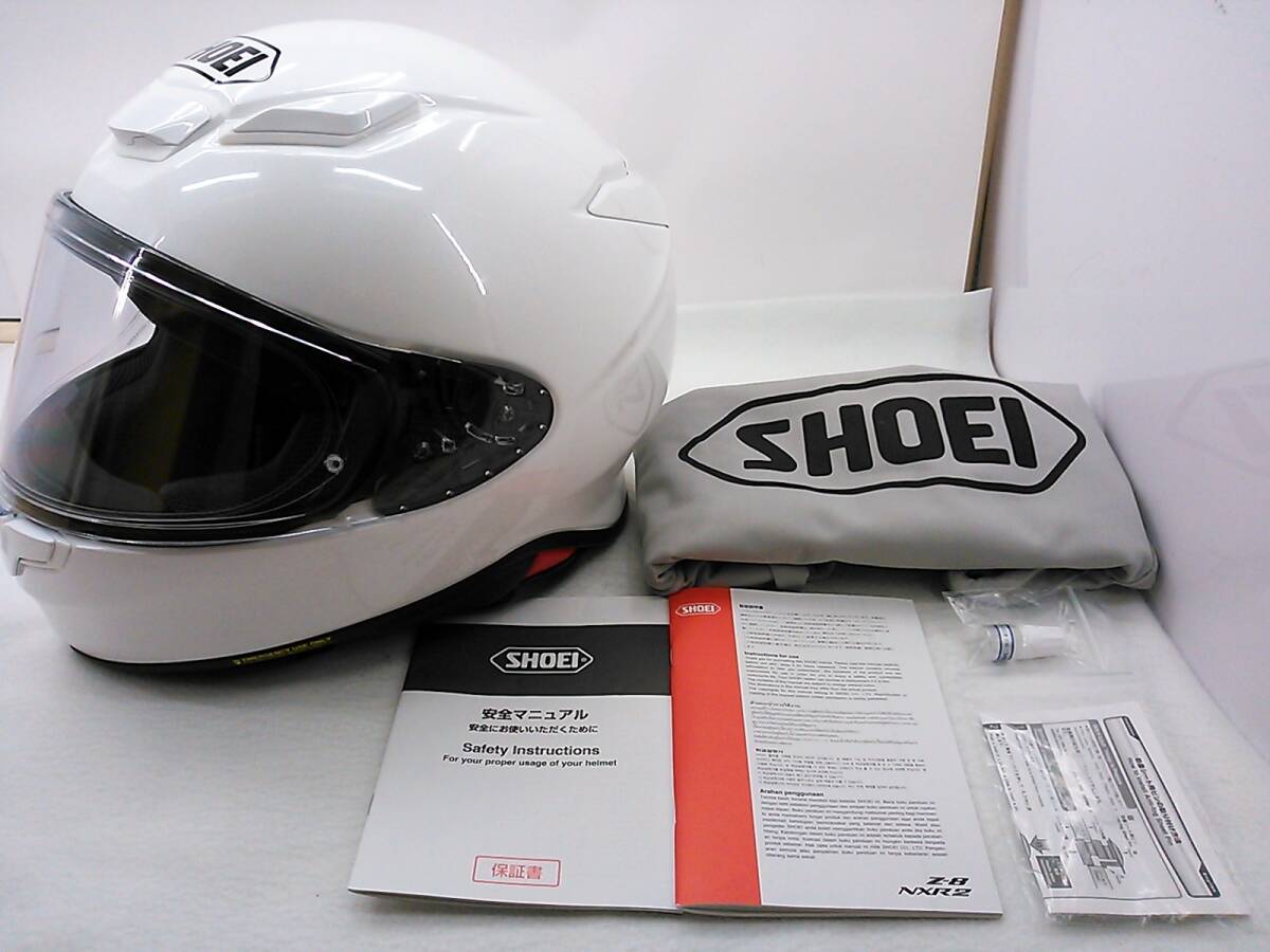 試着程度 美品 2023年製 SHOEI ショウエイ Z-8 ルミナスホワイト 試着程度 美品 2023年製 SHOEI ショウエイ Z-8 ルミナスホワイト