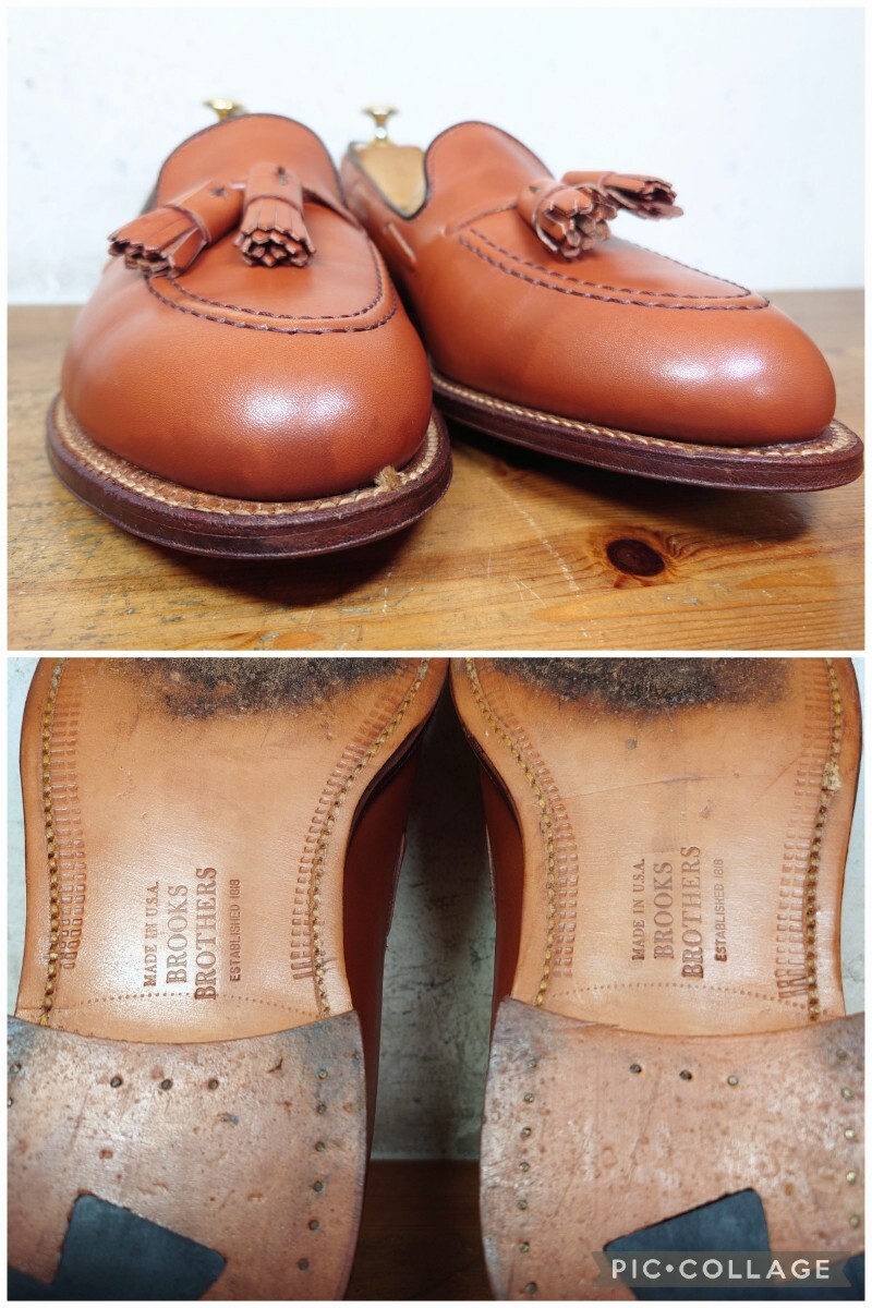 1,2回使用程度/送料無料】USA製 Alden BROOKSBROTHERS 1,2回使用程度/送料無料】USA製 Alden BROOKSBROTHERS