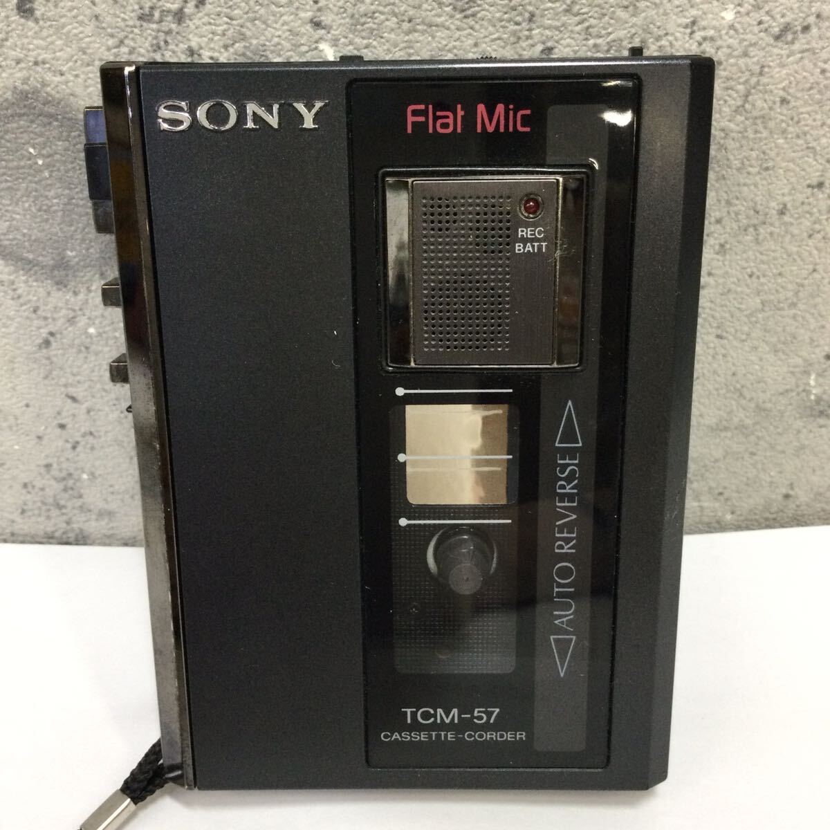 SONY/ソニー カセットレコーダー TCM-57 FlatMic CASSETTE SONY/ソニー カセットレコーダー TCM-57 FlatMic CASSETTE