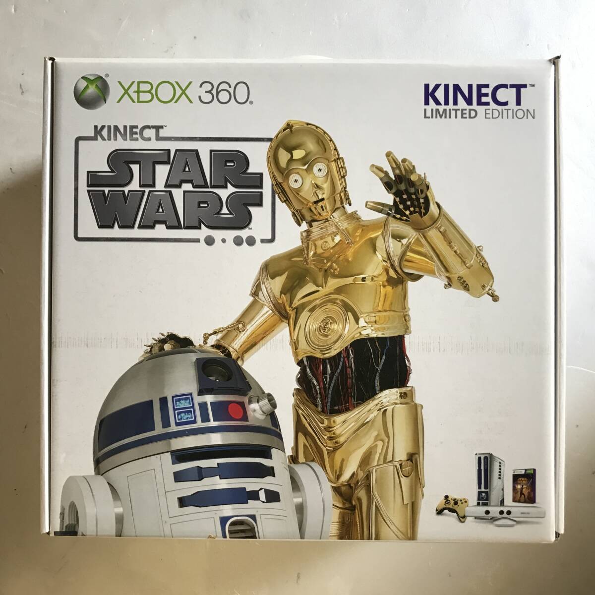 未使用品★Xbox 360 S 320GB（Kinect スター・ウォーズ リミテッドエディション）★STARWARS LIMITED EDITION