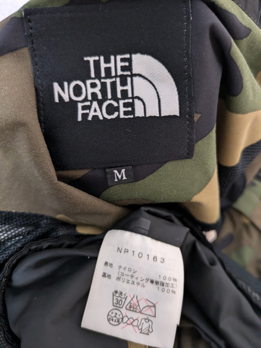 THE NORTH FACE Lサイズ 迷彩マウンテンパーカー NP10163 THE NORTH FACE ノースフェイス スクープジャケット マウンテン