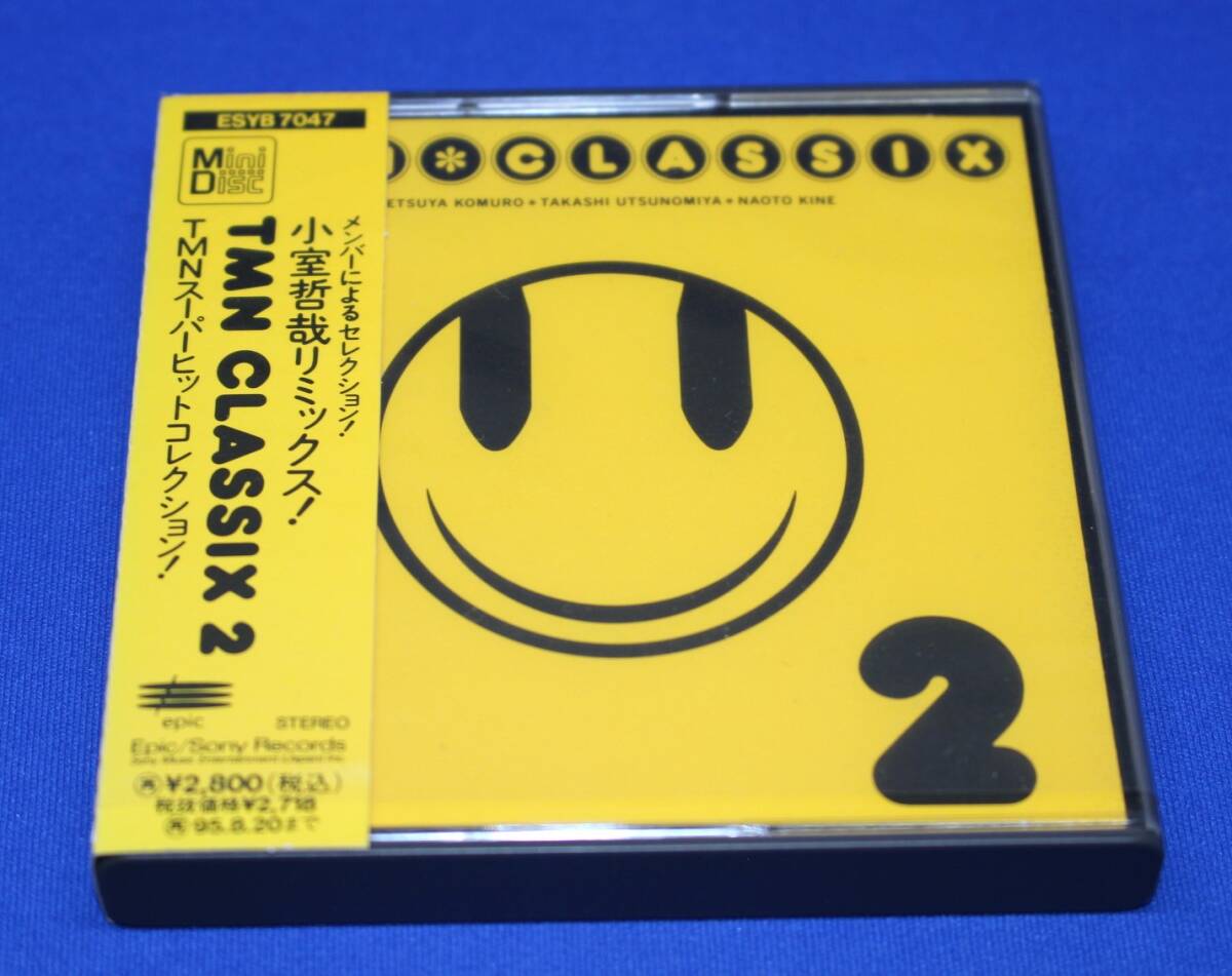 【MD】TMN CLASSIX 2☆TM NETWORK 小室哲哉 宇都宮隆 木根尚登 Love Train 7 Days War リミックスアルバム クラシックス TMネットワーク