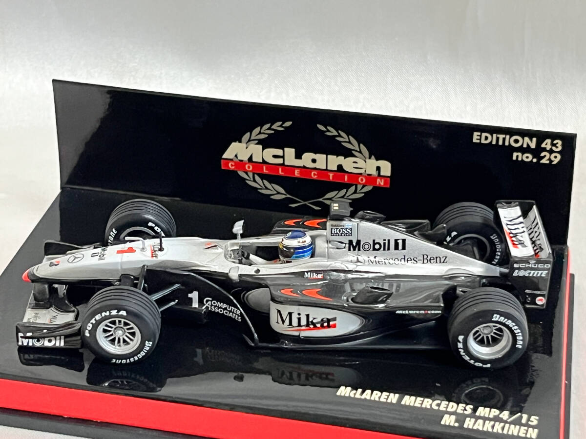 ミニチャンプス 1/43 マクラーレン メルセデス MP4-15 F1 ミニチャンプス 1/43 マクラーレン メルセデス MP4-15 F1