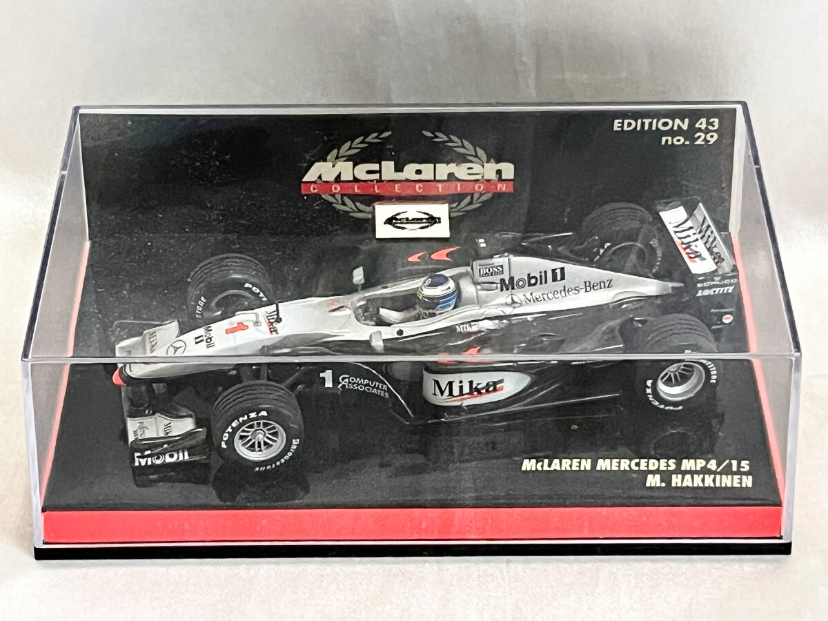 ミニチャンプス 1/43 マクラーレン メルセデス MP4-15 F1 ミニチャンプス 1/43 マクラーレン メルセデス MP4-15 F1