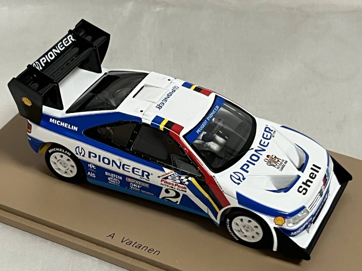 1/43 スパーク プジョー 405 T16 1988 パイクス・ピーク 1/43 スパーク プジョー 405 T16 1988 パイクス・ピーク
