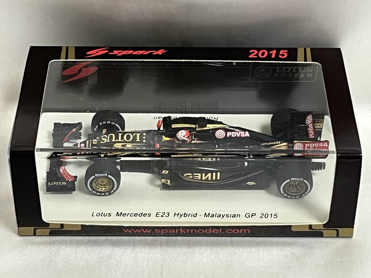 1/43 スパーク ロータス メルセデス E23 ハイブリッド 2015 1/43 スパーク ロータス メルセデス E23 ハイブリッド 2015