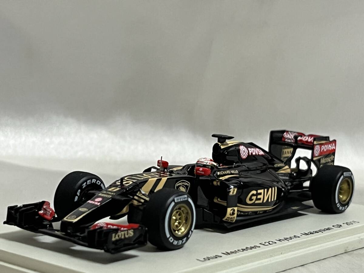 1/43 スパーク ロータス メルセデス E23 ハイブリッド 2015 1/43 スパーク ロータス メルセデス E23 ハイブリッド 2015