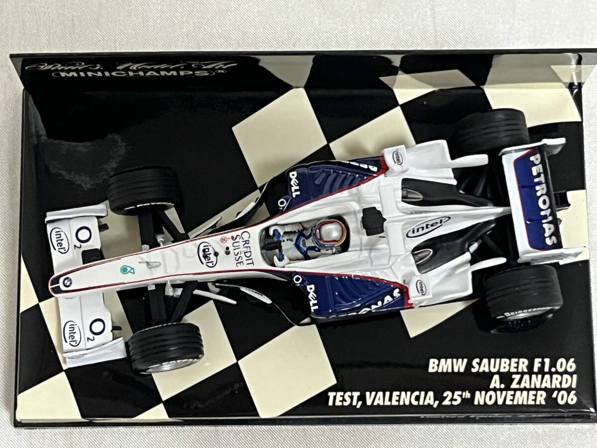 ミニチャンプス 1/43 BMW ザウバー F1 06 2006 バレンシアテスト ミニチャンプス 1/43 BMW ザウバー F1 06 2006 バレンシアテスト