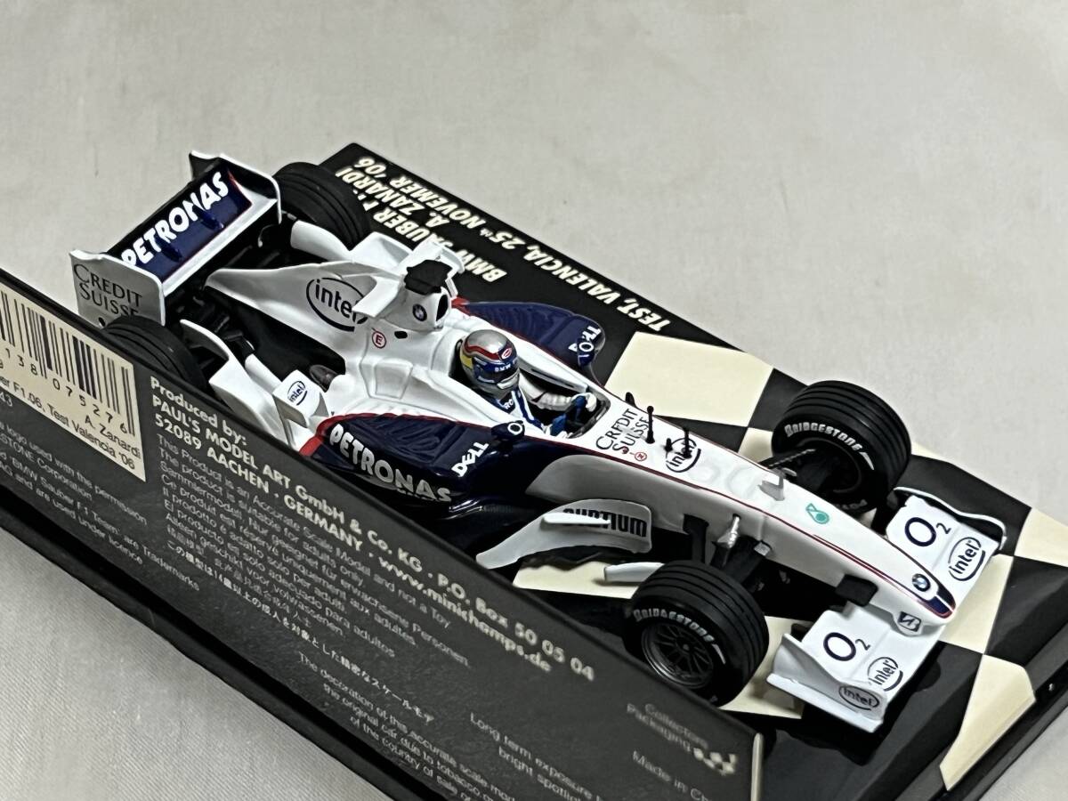 ミニチャンプス 1/43 BMW ザウバー F1 06 2006 バレンシアテスト ミニチャンプス 1/43 BMW ザウバー F1 06 2006 バレンシアテスト