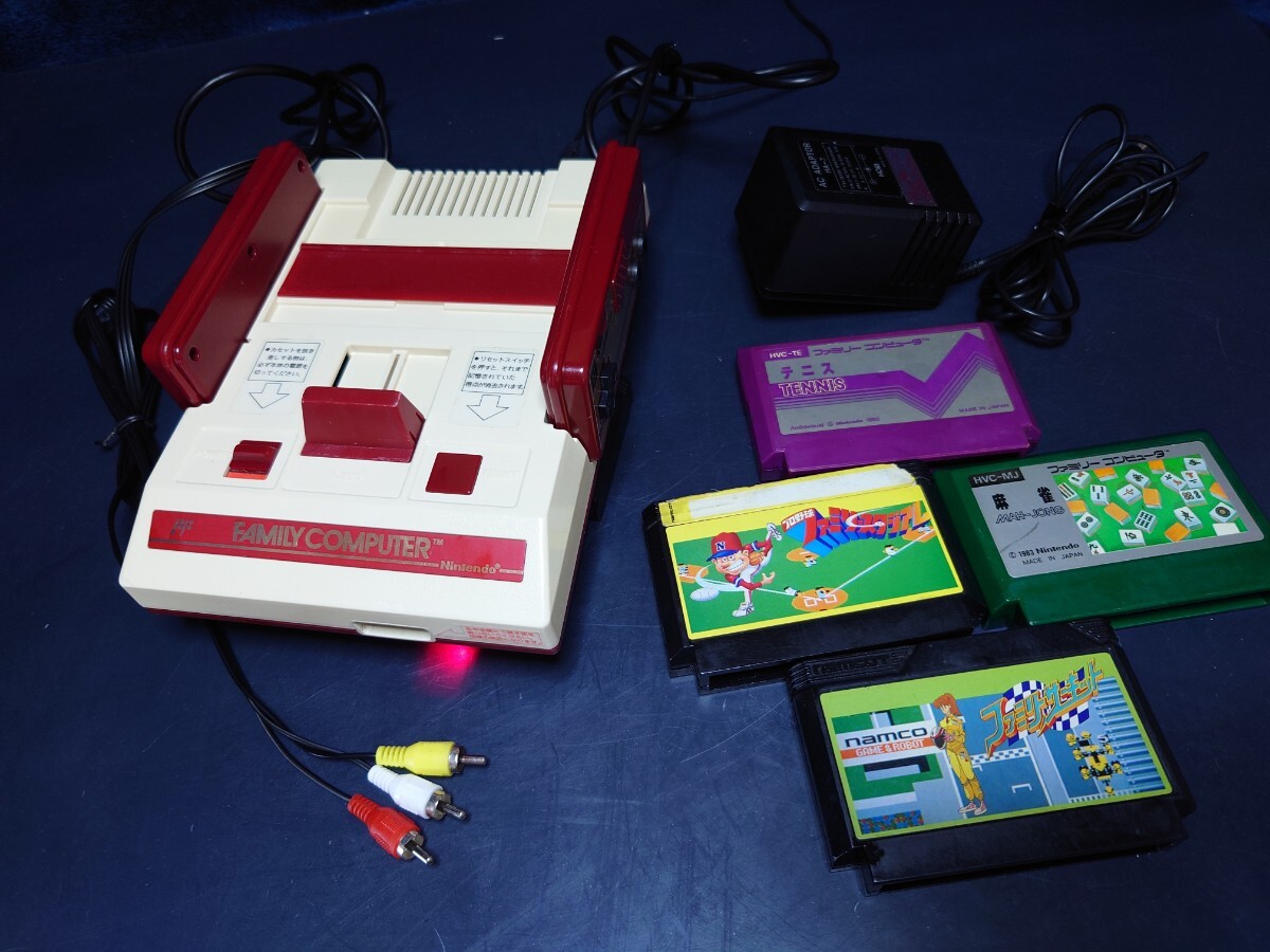 AV仕様 ファミコン ファミリーコンピューター ソフト付きすぐ遊べる