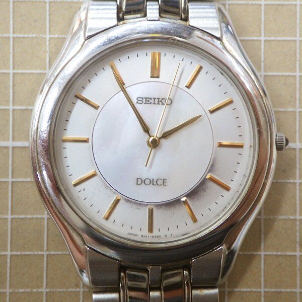 即決 送料無料 SEIKO DOLCE 8J41-6030 セイコー ドルチェ メンズ 即決 送料無料 SEIKO DOLCE 8J41-6030 セイコー ドルチェ メンズ