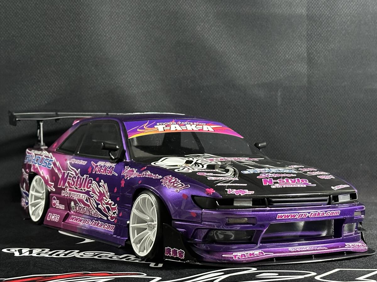 Yahoo!オークション - 新品 アディクション S13シルビア藤尾号 Yahoo!オークション - 新品 アディクション S13シルビア藤尾号