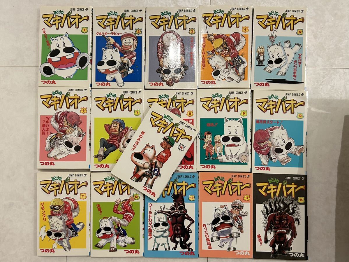 みどりのマキバオー 全巻セット 16巻 つの丸 ジャンプ みどりのマキバオー 全巻セット 16巻 つの丸 ジャンプ