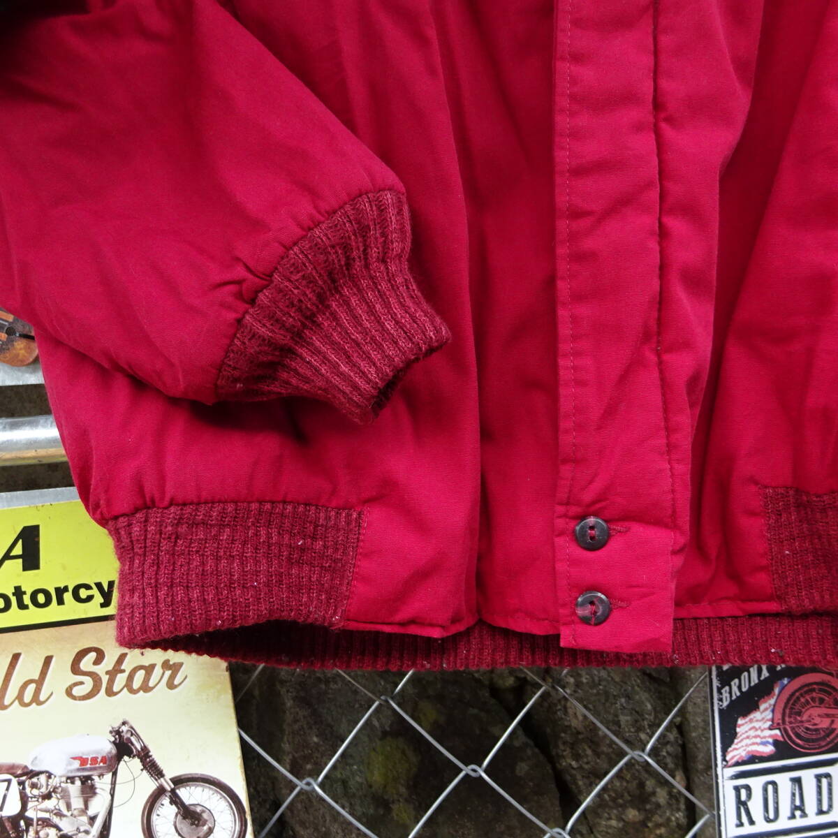 70s Varsity by Catalina カップショルダー ジャケット L サイズ 70s Varsity by Catalina カップショルダー ジャケット L サイズ