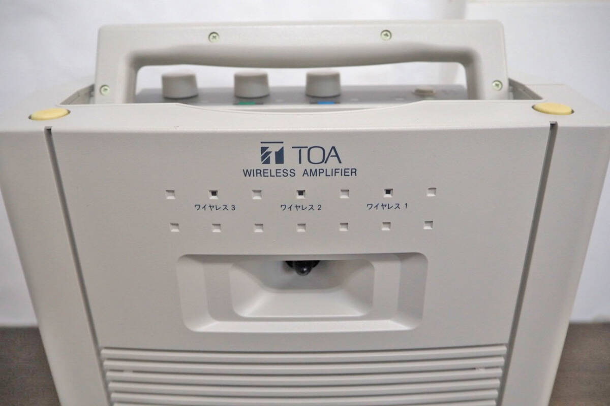 TOA ワイヤレスアンプ WA-1812CD CDプレイヤー カセットデッキ TOA ワイヤレスアンプ WA-1812CD CDプレイヤー カセットデッキ