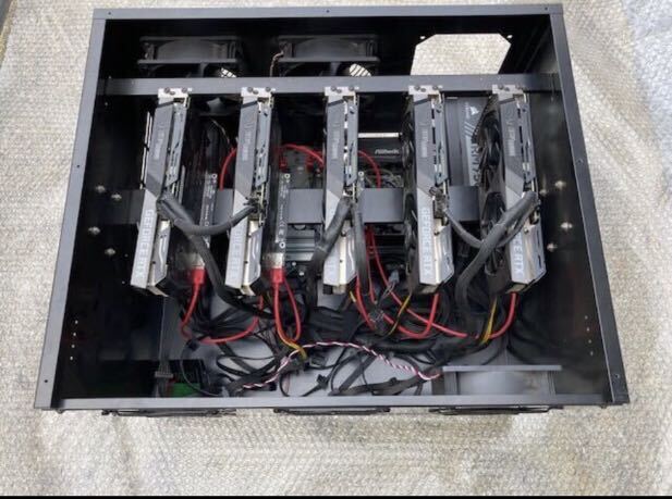 マイニングリグ 3060ti 5枚セット ZEROFIELD ☆