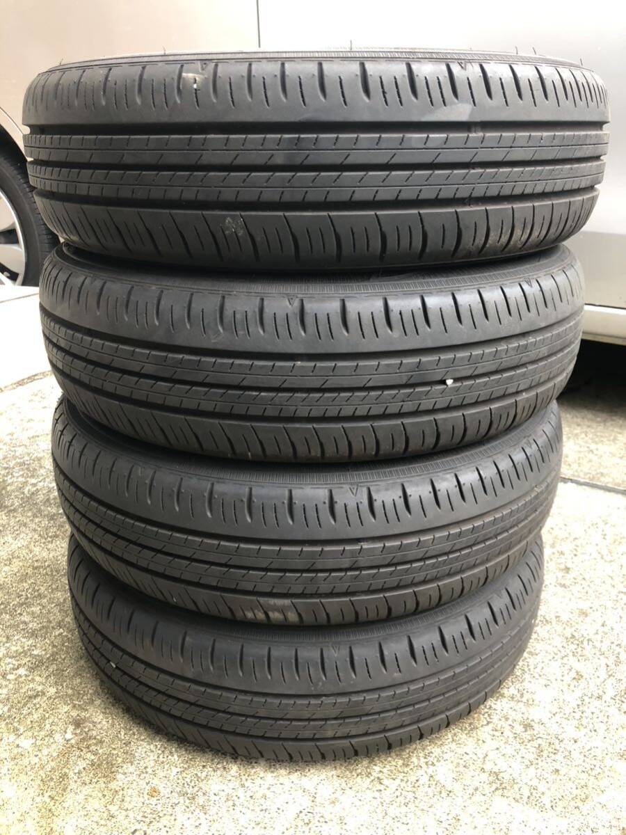 165/65R14 DUNLOP ダンロップ ENASAVE EC300＋ 夏タイヤ4本セット タンク パッソ ルーミー ソリオ ブーン 他